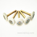 2*4 Garage door beige nylon roller